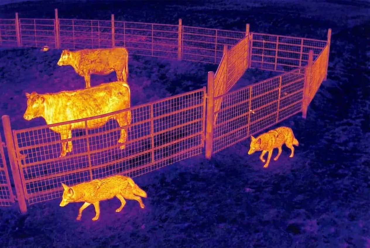 Thermal view with Archon - clear detection